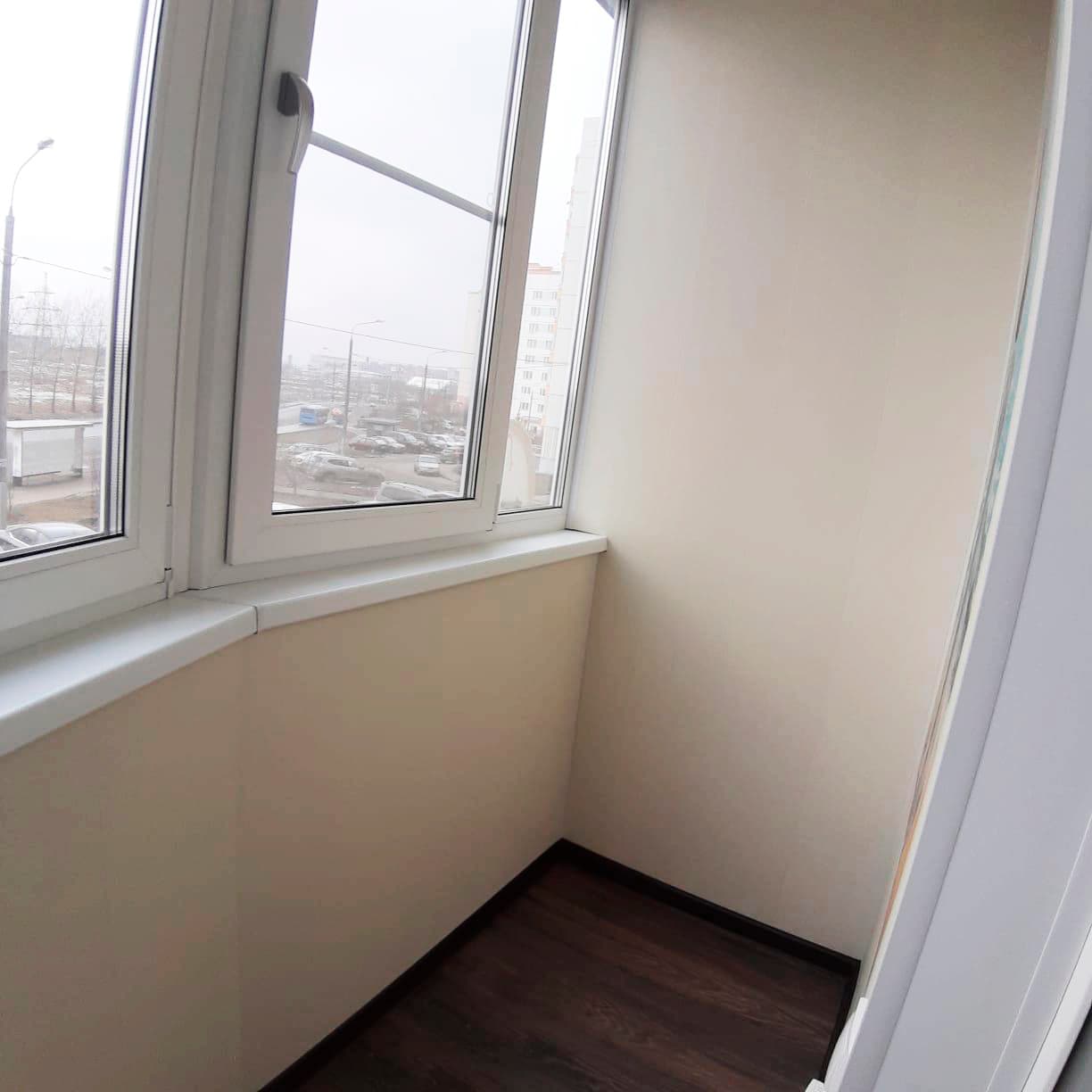 Остекление балкона в панельном доме